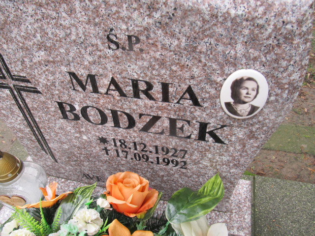 Maria Bodzek 1927 Kamień Pomorski - Grobonet - Wyszukiwarka osób pochowanych