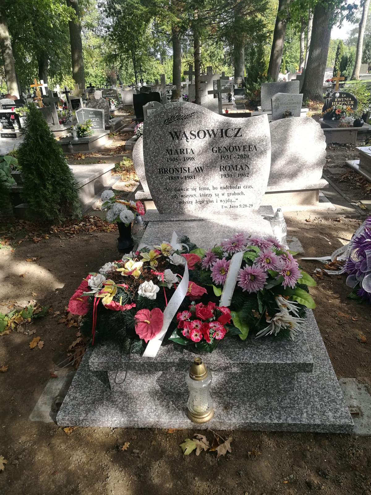 Roman Wąsowicz 1930 Kamień Pomorski - Grobonet - Wyszukiwarka osób pochowanych