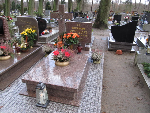 Grób Wiesława Sentysz