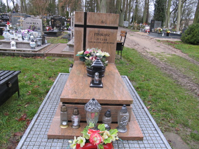 Grób Łucja Piskorz