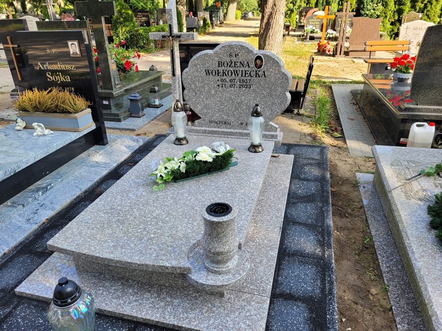 Grób Zbigniew  Wołkowiecki 