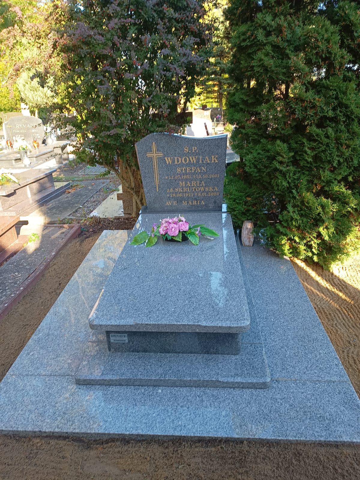 Maria Wdowiak 1921 Kamień Pomorski - Grobonet - Wyszukiwarka osób pochowanych