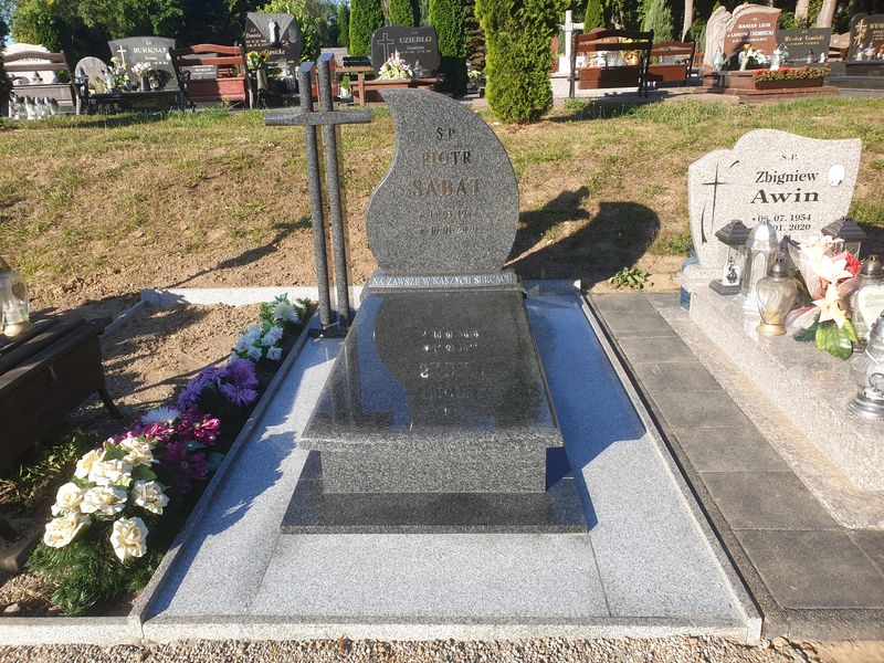 Grób Piotr Sabat