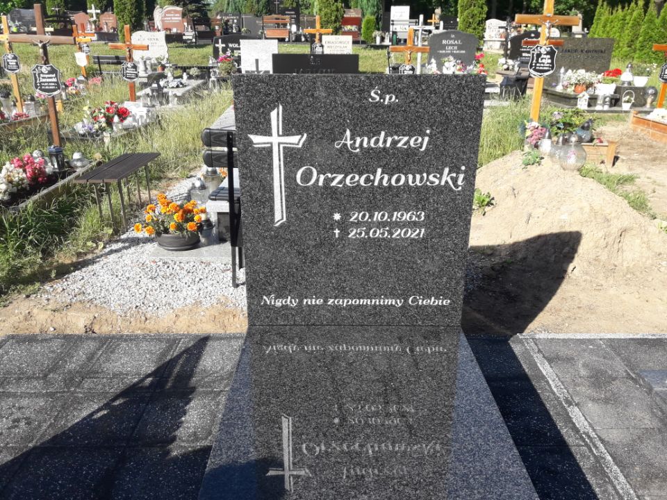 Andrzej Orzechowski  1963 Kamień Pomorski - Grobonet - Wyszukiwarka osób pochowanych