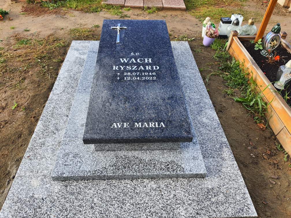 Ryszard Wach  1946 Kamień Pomorski - Grobonet - Wyszukiwarka osób pochowanych