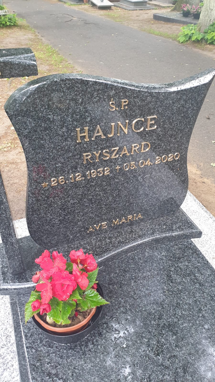 Ryszard Hajnce 1932 Kamień Pomorski - Grobonet - Wyszukiwarka osób pochowanych