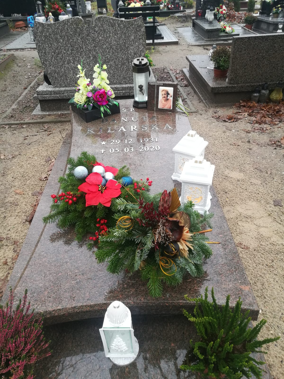 Grób Danuta Kilarska