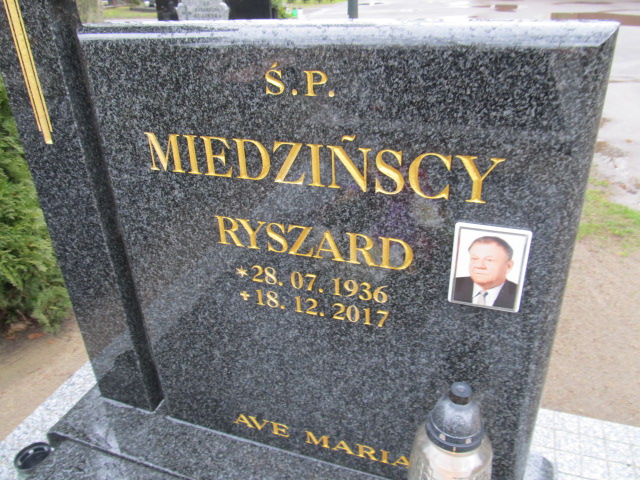 Ryszard Miedziński 1936 Kamień Pomorski - Grobonet - Wyszukiwarka osób pochowanych