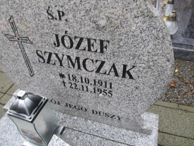 Józef Szymczak 1911 Kamień Pomorski - Grobonet - Wyszukiwarka osób pochowanych