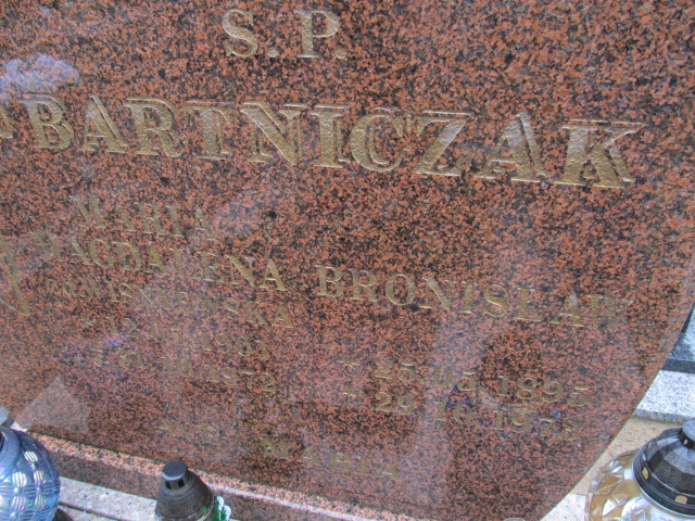 Bronisław Bartniczak 1895 Kamień Pomorski - Grobonet - Wyszukiwarka osób pochowanych