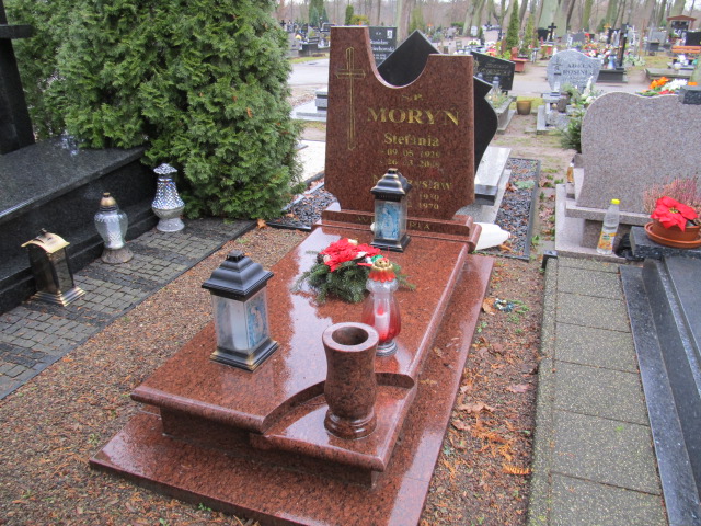 Grób Mieczysław Stanisław Moryń