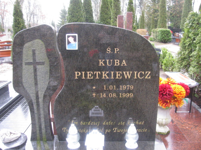 Jakub Pietkiewicz 1979 Kamień Pomorski - Grobonet - Wyszukiwarka osób pochowanych