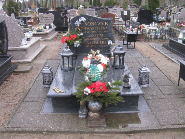 Grób Franciszka  Sobczyk