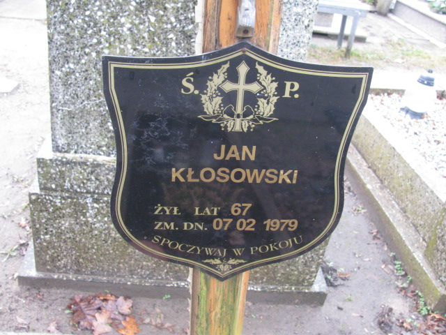 Jan Kłosowski 1902 Kamień Pomorski - Grobonet - Wyszukiwarka osób pochowanych