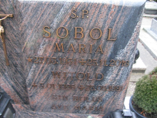 Maria Sobol 1931 Kamień Pomorski - Grobonet - Wyszukiwarka osób pochowanych