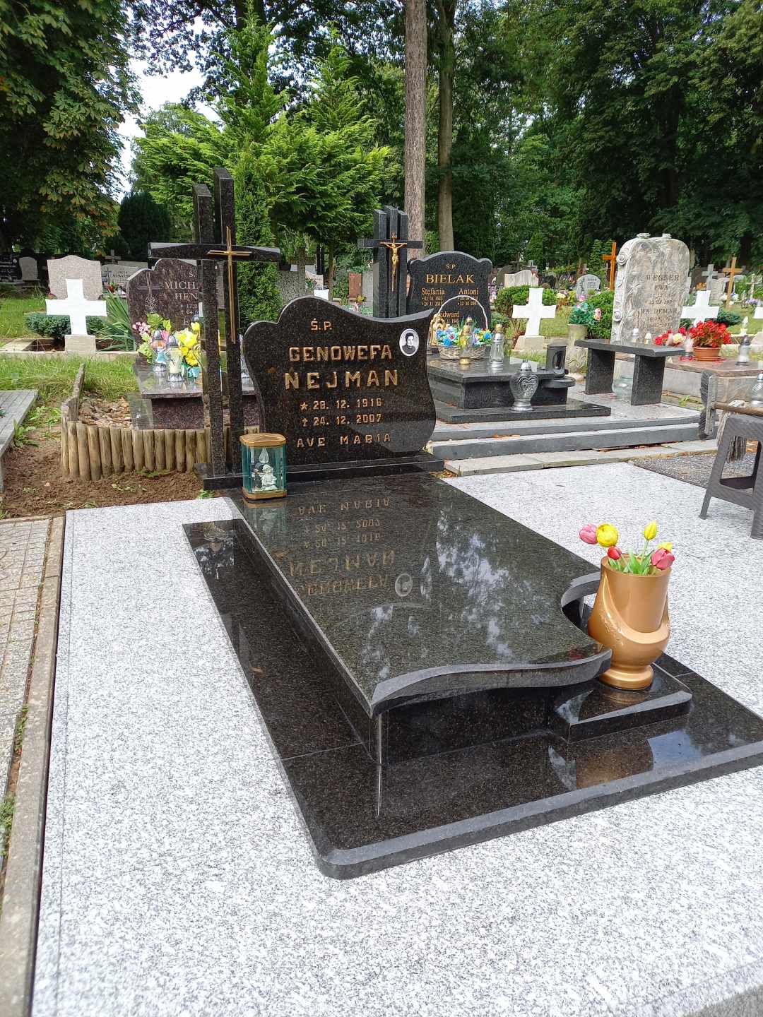 Genowefa Nejman 1916 Kamień Pomorski - Grobonet - Wyszukiwarka osób pochowanych