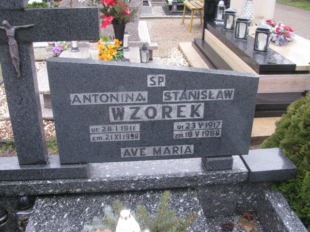 Antonina Wzorek 1911 Kamień Pomorski - Grobonet - Wyszukiwarka osób pochowanych