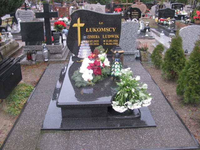 Grób Kazimiera Łukomska