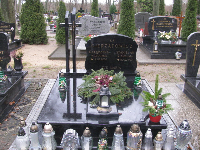 Grób Katarzyna Gierżatowicz