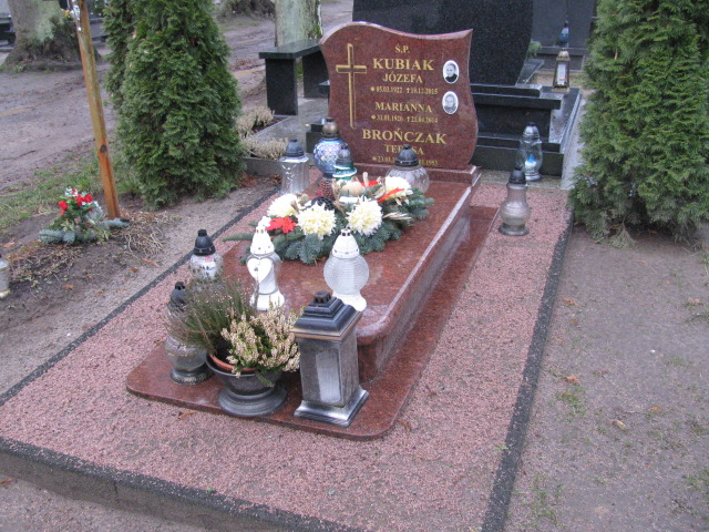Grób Józefa  Kubiak