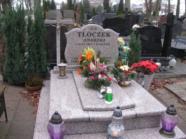 Grób Grażyna  Tłoczek 
