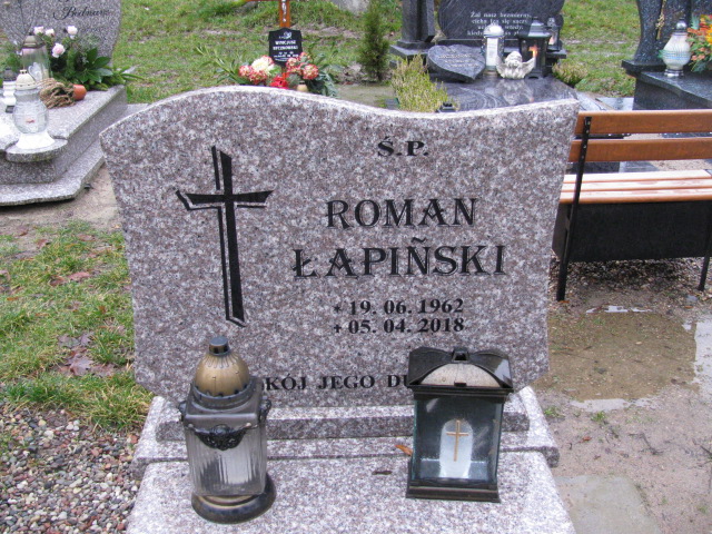 Roman Łapiński 1962 Kamień Pomorski - Grobonet - Wyszukiwarka osób pochowanych