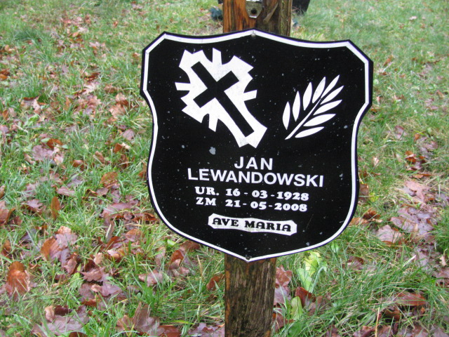 Jan Lewandowski 1928 Kamień Pomorski - Grobonet - Wyszukiwarka osób pochowanych