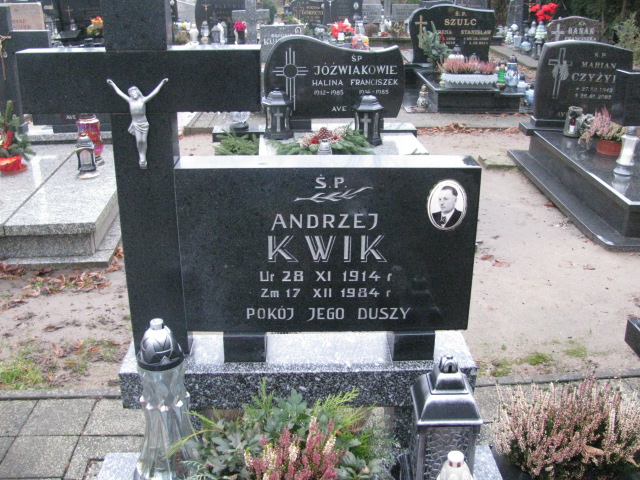 Andrzej Kwik 1914 Kamień Pomorski - Grobonet - Wyszukiwarka osób pochowanych
