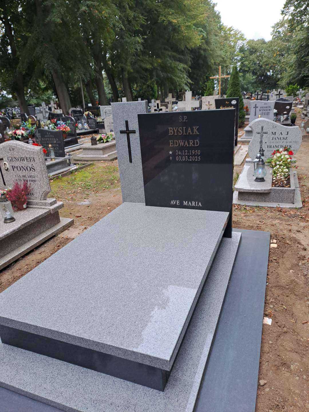 Grób Edward  Bysiak 