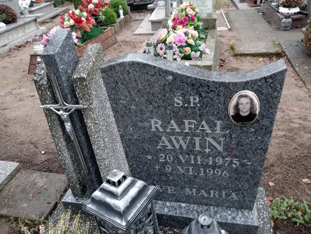 Rafał Awin 1975 Kamień Pomorski - Grobonet - Wyszukiwarka osób pochowanych